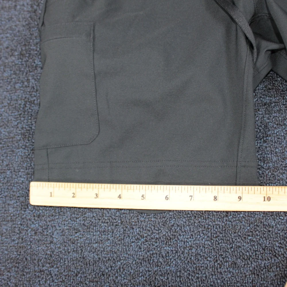Mountain Hardwear Dynama Short Womens 8 Black Hiking Drawstring Stretch Gorpcore